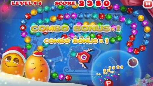 Full version of Android apk app Marble blast: Merry Christmas for tablet and phone.