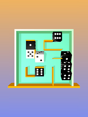Gameplay of the Match dice for Android phone or tablet.