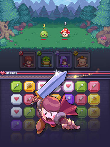 Gameplay of the Match land for Android phone or tablet.