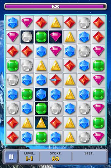 Full version of Android apk app Match 3 jewels for tablet and phone.