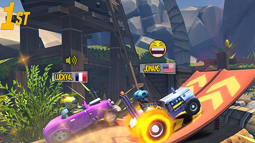 Gameplay of the Max up: Multiplayer racing for Android phone or tablet.