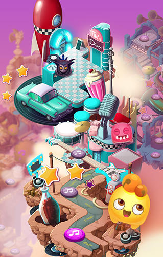 Gameplay of the Melody monsters for Android phone or tablet.