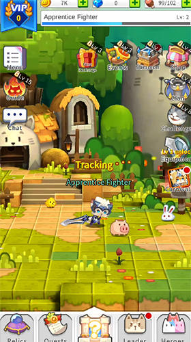 Gameplay of the Meow guardians for Android phone or tablet.
