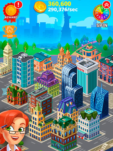 Gameplay of the Merge city for Android phone or tablet.