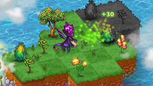 Gameplay of the Merge dragons! for Android phone or tablet.