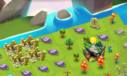 Gameplay of the Merge kingdom! for Android phone or tablet.