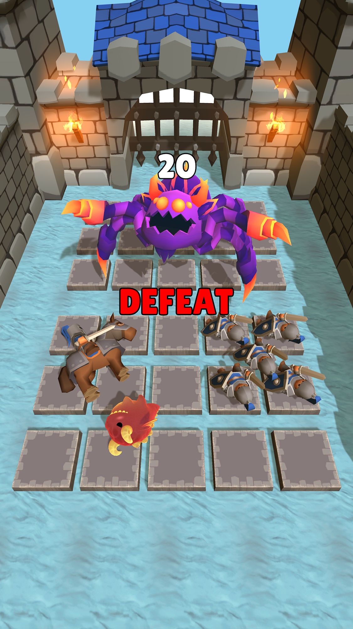 Gameplay of the Merge Master - Clash of Dragon for Android phone or tablet.