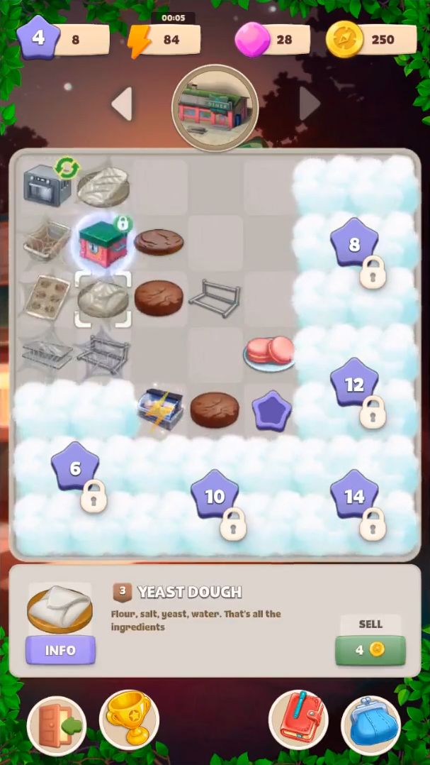Gameplay of the Merge Mystery: Lost Island for Android phone or tablet.