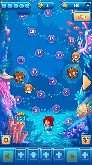 Full version of Android apk app Mermaid: Match 3 for tablet and phone.