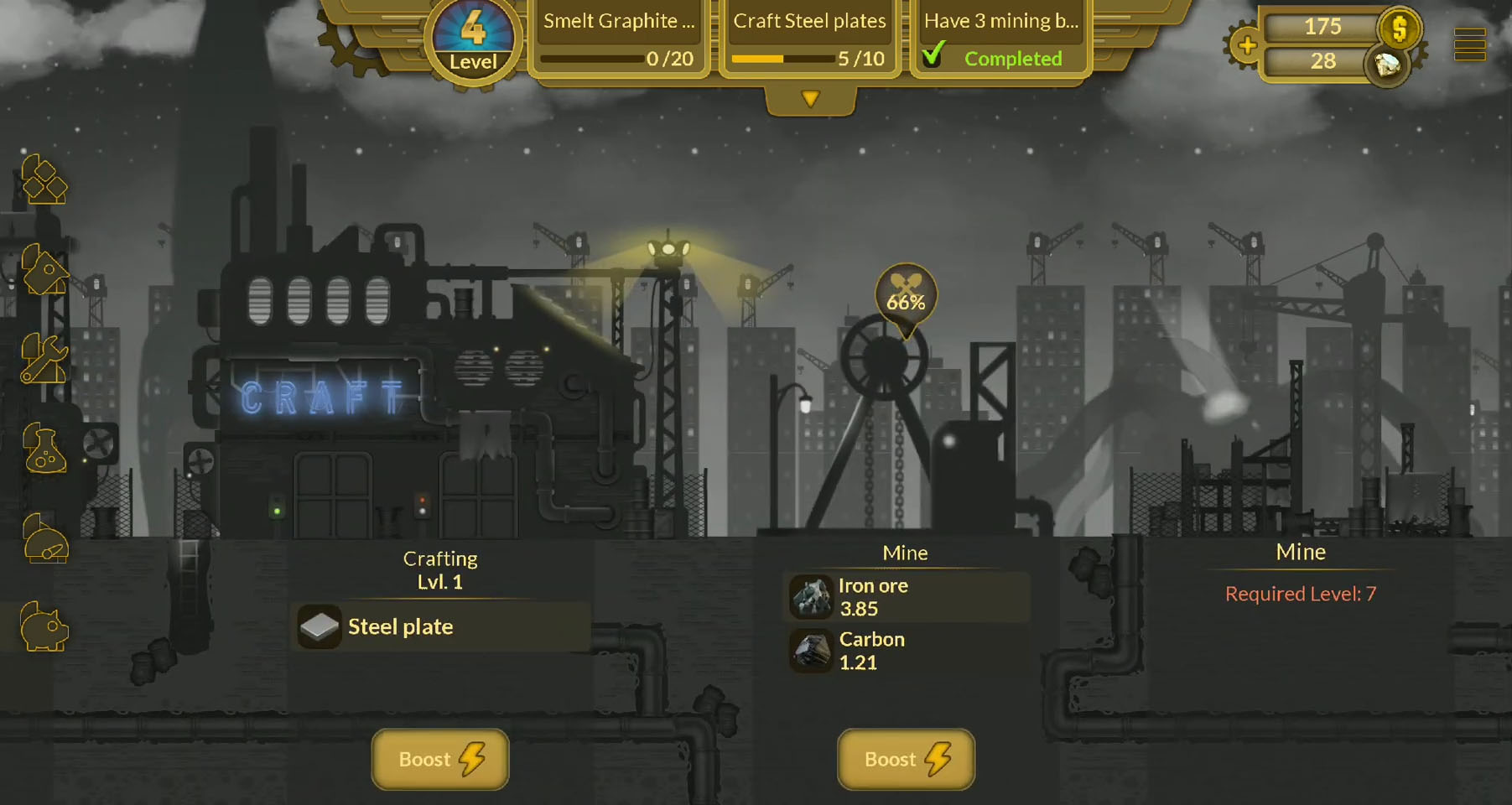 Gameplay of the Metropolis: Idle Tycoon for Android phone or tablet.