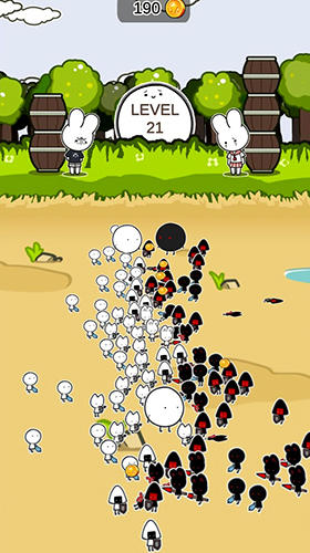 Gameplay of the Mini army for Android phone or tablet.