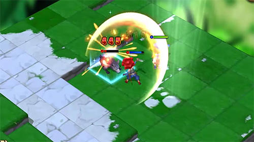 Gameplay of the Miracle In Wonderland: Tactics for Android phone or tablet.