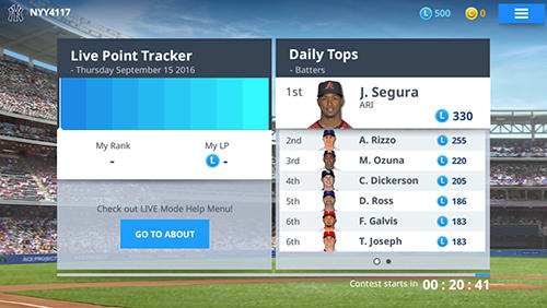 Full version of Android apk app MLB 9 innings manager for tablet and phone.