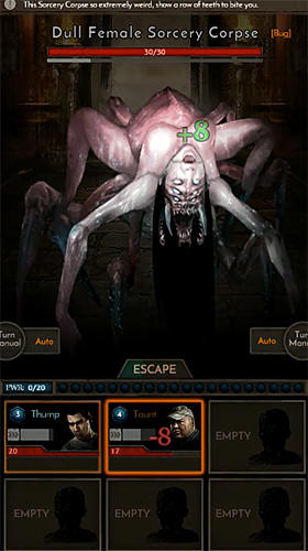 Gameplay of the Mojin: Immortal seal for Android phone or tablet.