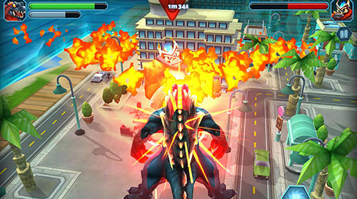 Gameplay of the Monster battle world for Android phone or tablet.