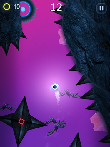 Gameplay of the Monster dot for Android phone or tablet.