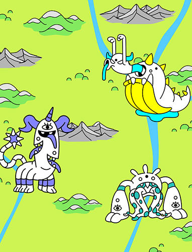 Gameplay of the Monster evolution: Merge and create monsters! for Android phone or tablet.