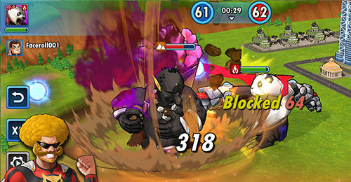 Gameplay of the Monster metropolis for Android phone or tablet.