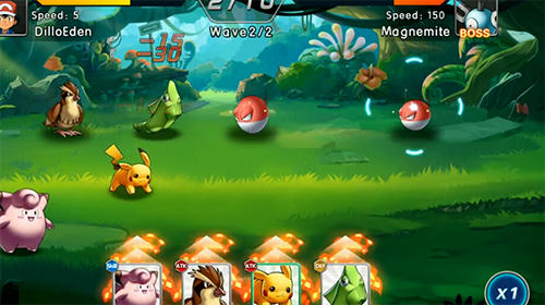 Gameplay of the Monster world: Epic evolution for Android phone or tablet.