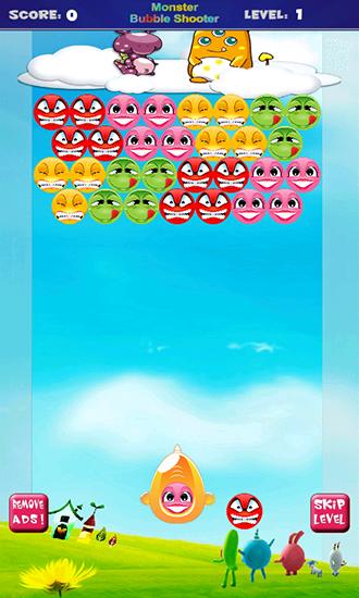 Full version of Android apk app Monster bubble shooter HD for tablet and phone.