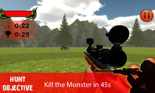 Full version of Android apk app Monster: Sniper hunt 3D for tablet and phone.