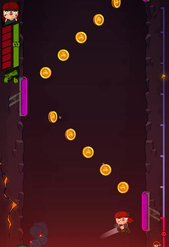 Gameplay of the Monte Fuego for Android phone or tablet.