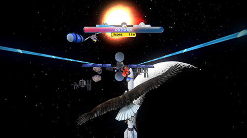 Gameplay of the Moon bird VR for Android phone or tablet.