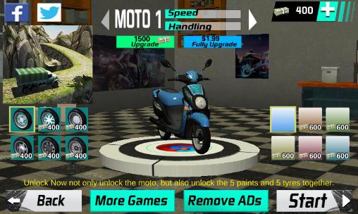 Full version of Android apk app Moto rider 3D: City mission for tablet and phone.