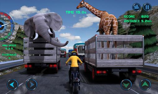 Full version of Android apk app Moto traffic race for tablet and phone.