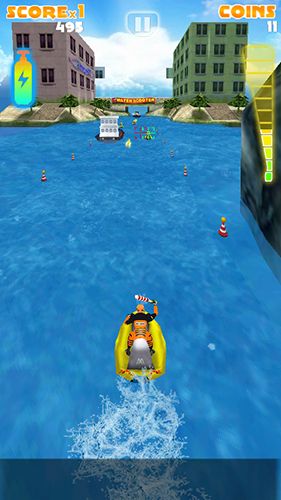Full version of Android apk app Мotoboat racing: Crash for tablet and phone.
