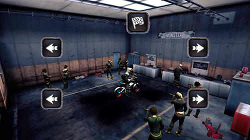 Gameplay of the Motorcycle game for Android phone or tablet.