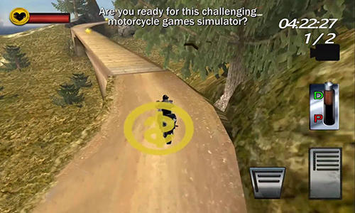 Full version of Android apk app Motorcycle hill climb sim 3D for tablet and phone.