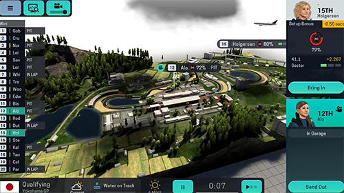 Gameplay of the Motorsport manager 3 for Android phone or tablet.