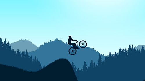 Gameplay of the Mountain bike xtreme for Android phone or tablet.