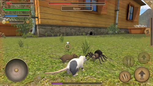 Gameplay of the Mouse simulator for Android phone or tablet.