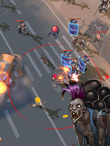 Gameplay of the Mow Zombies for Android phone or tablet.