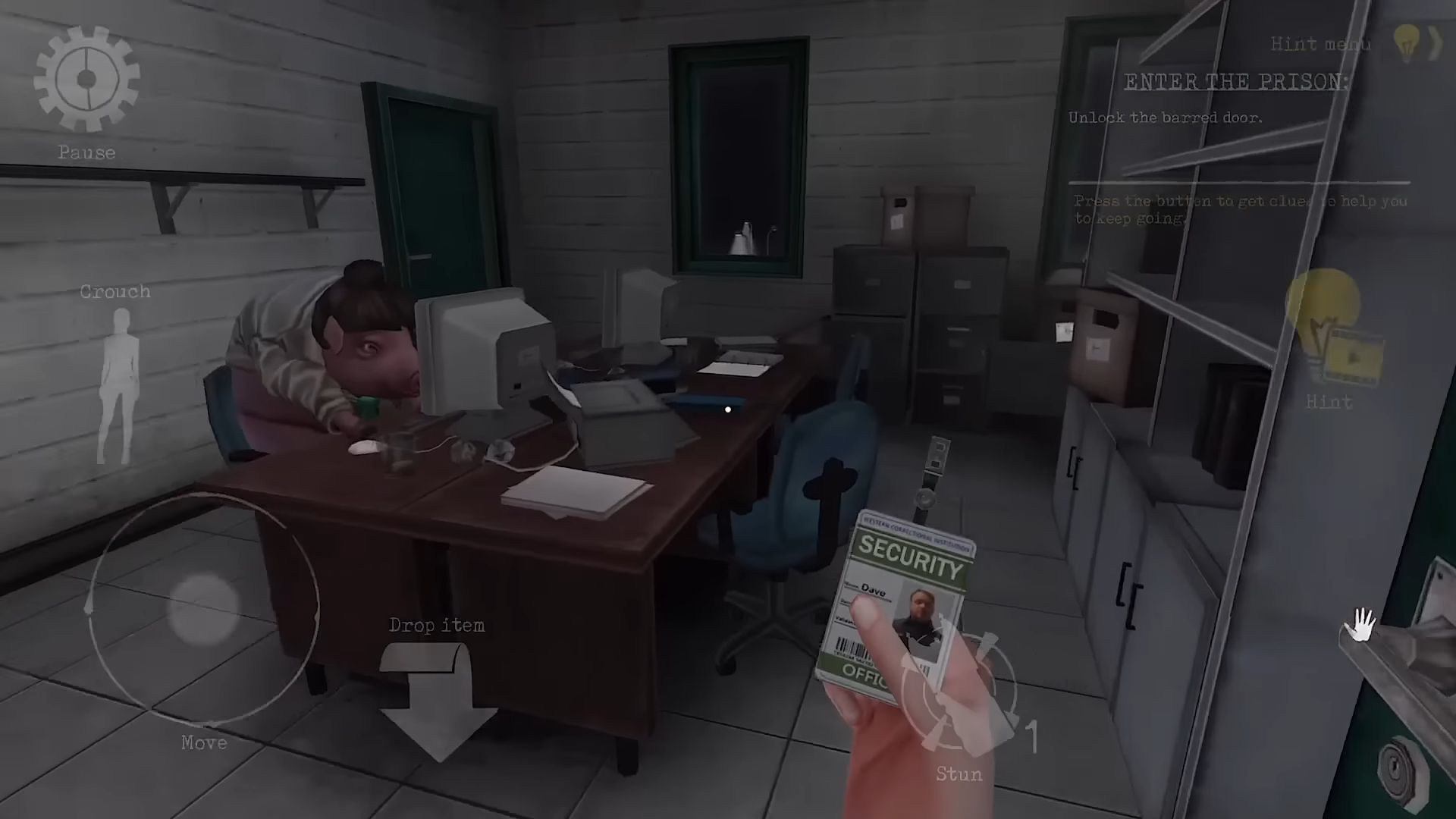 Gameplay of the Mr. Meat 2: Prison Break for Android phone or tablet.