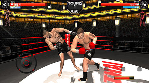 Gameplay of the Muay thai: Fighting clash for Android phone or tablet.
