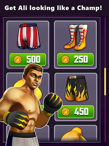 Gameplay of the Muhammad Ali: Puzzle king for Android phone or tablet.