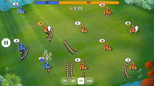 Full version of Android apk app Mushroom wars: Space for tablet and phone.