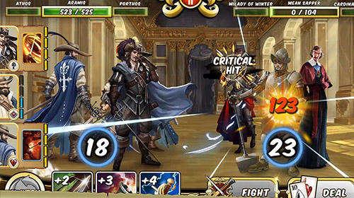 Gameplay of the Musketeer Jack for Android phone or tablet.