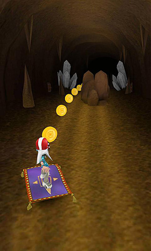 Gameplay of the Mussoumano 3D run for Android phone or tablet.