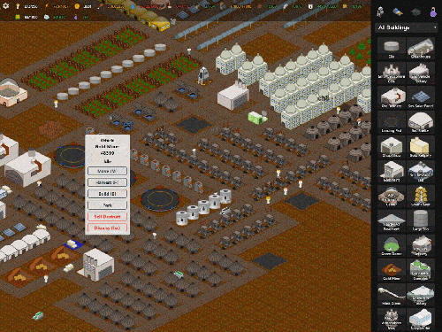 Gameplay of the My colony for Android phone or tablet.