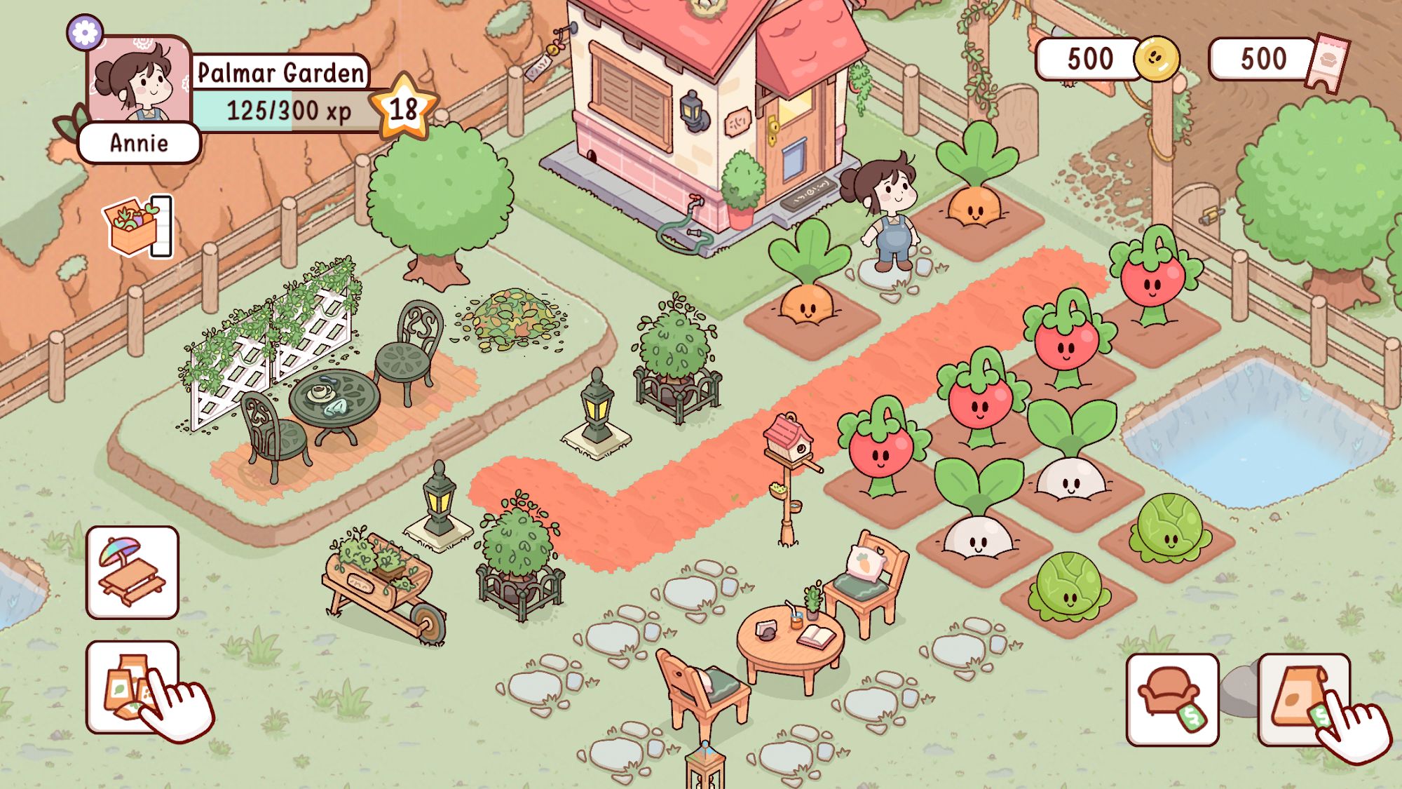 Gameplay of the My Dear Farm for Android phone or tablet.