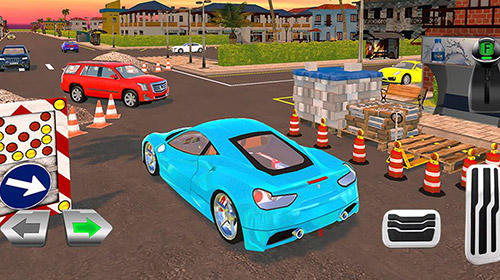 Gameplay of the My holiday car for Android phone or tablet.