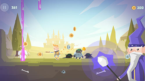 Gameplay of the My knight and me: Epic invasion for Android phone or tablet.
