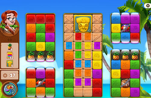 Gameplay of the Mystery island blast adventure for Android phone or tablet.
