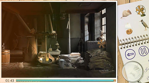 Gameplay of the Mystery of the foto album: Hidden object. Puzzle for Android phone or tablet.