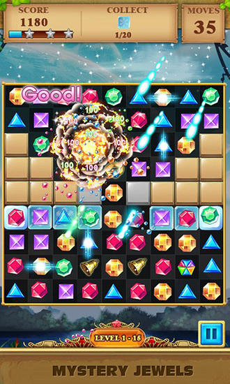 Full version of Android apk app Mystery jewels for tablet and phone.