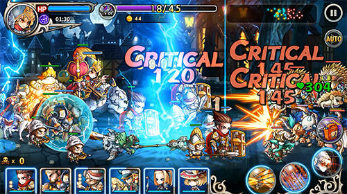 Gameplay of the Mystic heroes for Android phone or tablet.